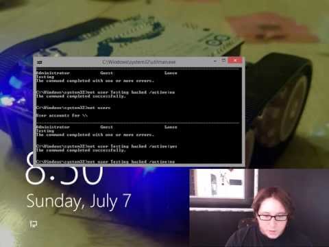how to break windows 8 password