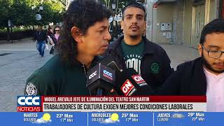 MIGUEL AREVALO JEFE DE ILUMINACIÓN DEL TEATRO SAN MARTIN