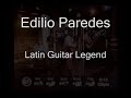 the maestro of latin guitar (requinto), edilio paredes, tears it up on this son. he is performing here with the dominican group puerto plata. edilio accompanies puerto plata on his latest album, mujer de cabaret, and also recently produced a compilation of classic dominican bachatas called bachata roja.