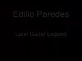 the maestro of latin guitar (requinto), edilio paredes, tears it up on this son. he is performing here with the dominican group puerto plata. edilio accompanies puerto plata on his latest album, mujer de cabaret, and also recently produced a compilation of classic dominican bachatas called bachata roja.