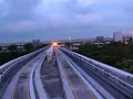 Sky train in Changi airport