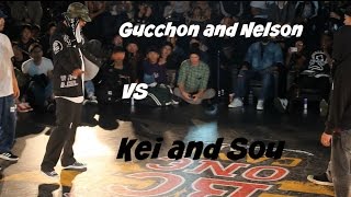 Gucchon & Nelson vs Kei & SO – Red Bull BC One World Finals Camp 2016 Duo Battle