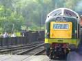 Deltic 55009/9009 approaching Grosmont on Diesel Gala