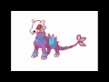 2010-05-22 | Pokemon Sprite Fusion #20 ~> This time, it's a Ghost/Electric Pokemon! Only known as: Ambuler! (Am-Boo-Ler) I also fooled around a little at the end, with the colors haha ... ()