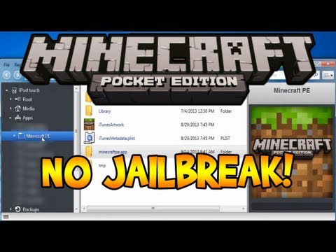 how to get skins on minecraft pe no jailbreak