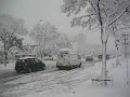 Marseille sous la neige Bld Michelet le 07/01/2009