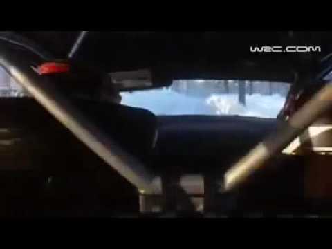 Rally Sweden 2010 - Kimi Raikkonen and Kaj Lindstrom on SS2