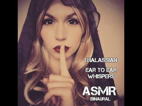 ☆*:.。.o ASMR Close Up Ear to Ear Whispers in Thalassian . WoW Blood Elf RP . Binaural o.。.:*☆