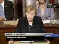 Chancellor Merkel Addresses Congress (1) on world issues, Meets with Pres. Obama