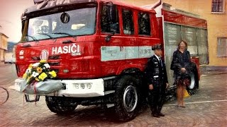 Hasiči z Loštic se pyšní novou cisternou