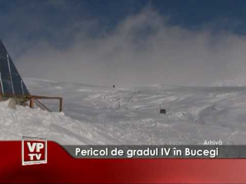 Pericol de gradul IV în Bucegi