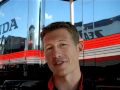 2010-05-08 | Penske - Briscoe talks about other sports ~> Penske Racing - Briscoe answers the questions about other sports that he enjoys ()