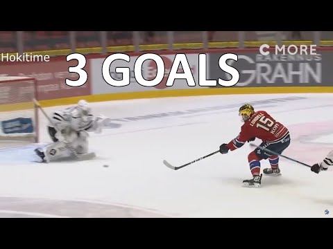 Anton Lundell scores HAT TRICK against TPS | 29.1.2021