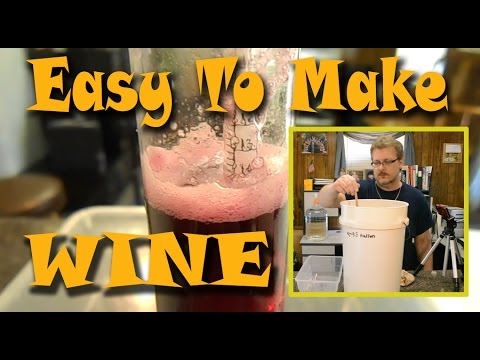how to make wine