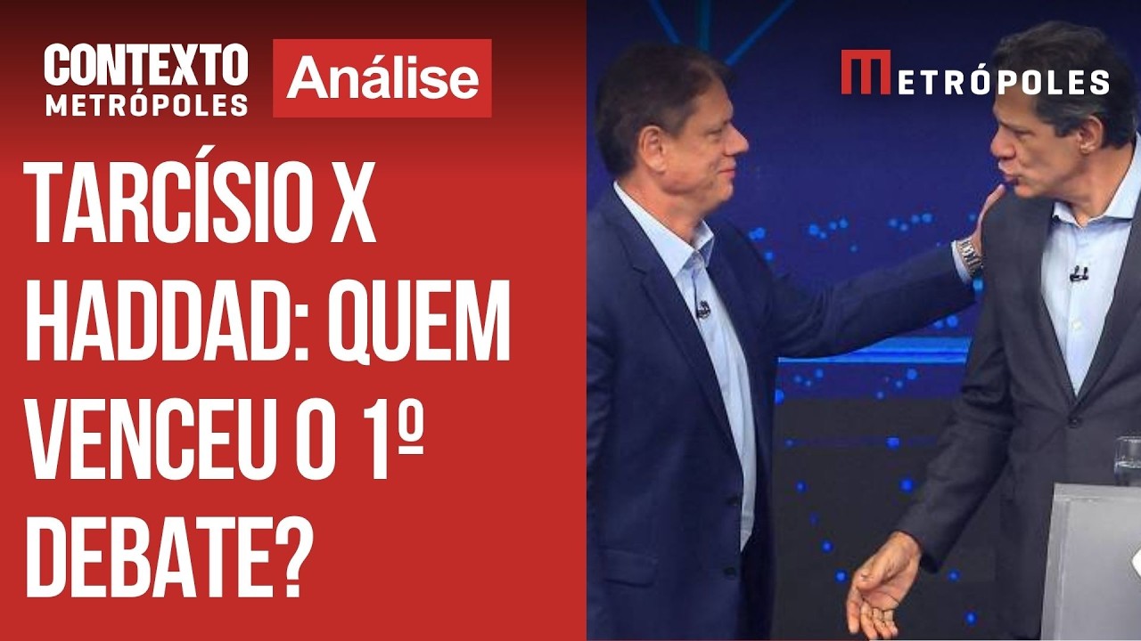 “Haddad surpreende no debate e Tarcísio não convence", analisa Felippe Monteiro
