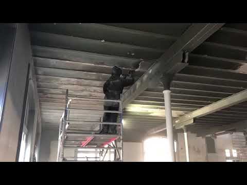 Verwijderen coating plafonds Leeuwarden
