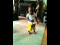 Bean tryna dance like Chris Brown