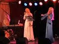 Linda Lampenius and Sofia Källgren performing swedish folkme Linda Lampenius and Sofia Källgren performing swedish folkme