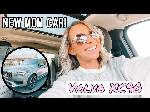 new car tour 2020  volvo xc90  mom car family of 4  hayley hendrickson
