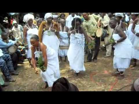 Orisha Dance from Ijebu during Oshun festival in Osogbo, Nigeria