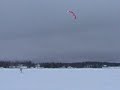 Snowkiting Dryden Ontario