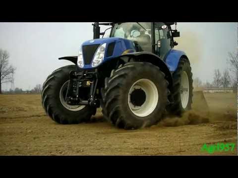 T7060 - http://www.facebook.com/pages/Agri957/398171046876337 Livellatura in risaia il 4 Marzo 2012 con un New Holland T7060 Power Command e una livella Mara. Il New...
