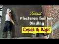 Cara Plester Tembok Dinding Rumah