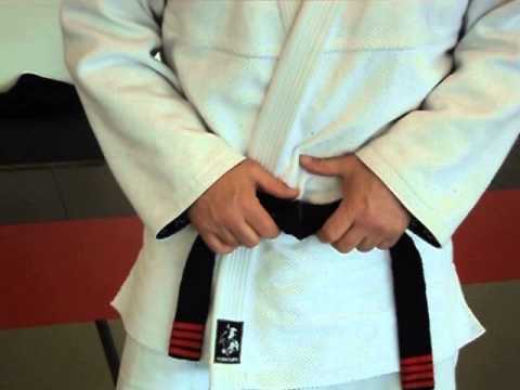 how to tie a mma belt