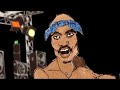 2pac animated video