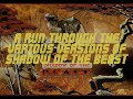 shadow of the beast   a run through the different versions
