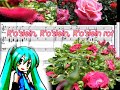 Heider'o'slein (野バラ)、(The German rose song)