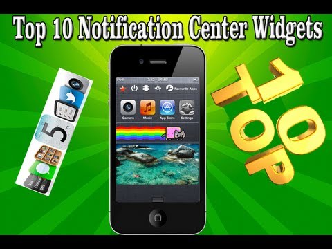 notification - This video will show you my Top 10 iOS 5 Notification Center Widgets. 1. BBSettings for Notification Center 2. OmniStat for Notification Center 3. SBSettings...