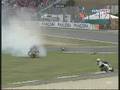 Biaggi Sofuoglu Crash Vallelunga SBK 2008 (Hi Quality Available)