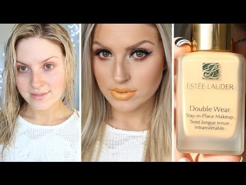 how to apply double wear foundation