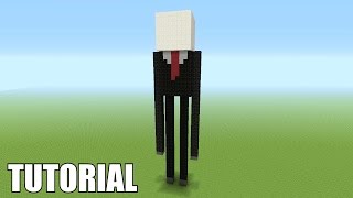 Minecraft Tutorial: How To Make A SLENDERMAN ENDERMAN!!