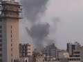 Israeli bombs on Beirut