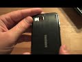 Unboxing the Samsung Eternity