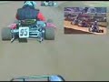 Onboard camera, dirt kart racing