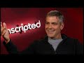 Unscripted: John Krasinski & George Clooney
