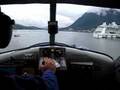 Seaplane landing Juneau Alaska