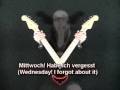 Kristofer Dahl Mittwoch Official Music Video and Lyrics