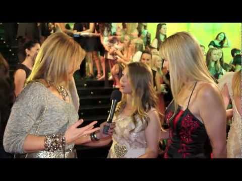 BINDI AND TERRI IRWIN RED CARPET TV WEEK LOGIES 2012