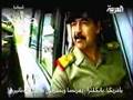 Saddam Hussain giving warning about Jalal Talabani
