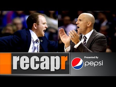 Video: Recapr - Jason Kidd dumps drink...then dumps Lawrence Frank