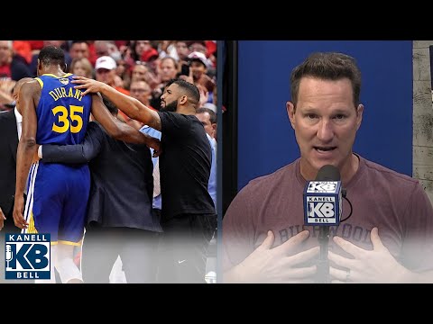 Video: Kevin Durant Doesn't Blame The Warriors For His Achilles Injury | Kanell & Bell