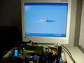 Intel Core 2 Duo E4500,running naked,without heatsink & fan