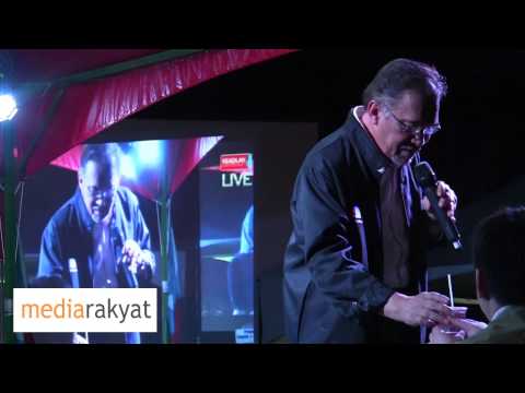 anwar - Penampang Sabah 25/11/2012.