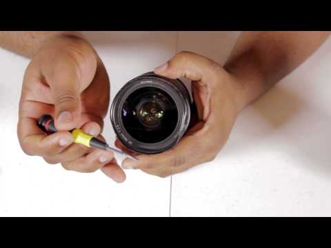how to remove uv filter from canon lens
