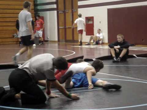 wrestling spanking