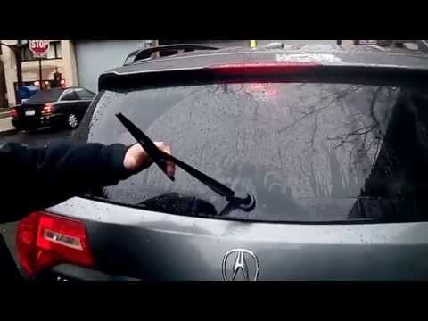 HOW TO replace ACURA MDX/RDX rear wiper